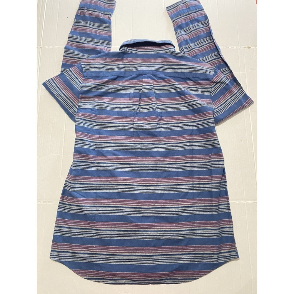 United By Blue Impact Collection Mens XL Striped Long Sleeve Button Down‎ Shirt - Picture 7 of 7